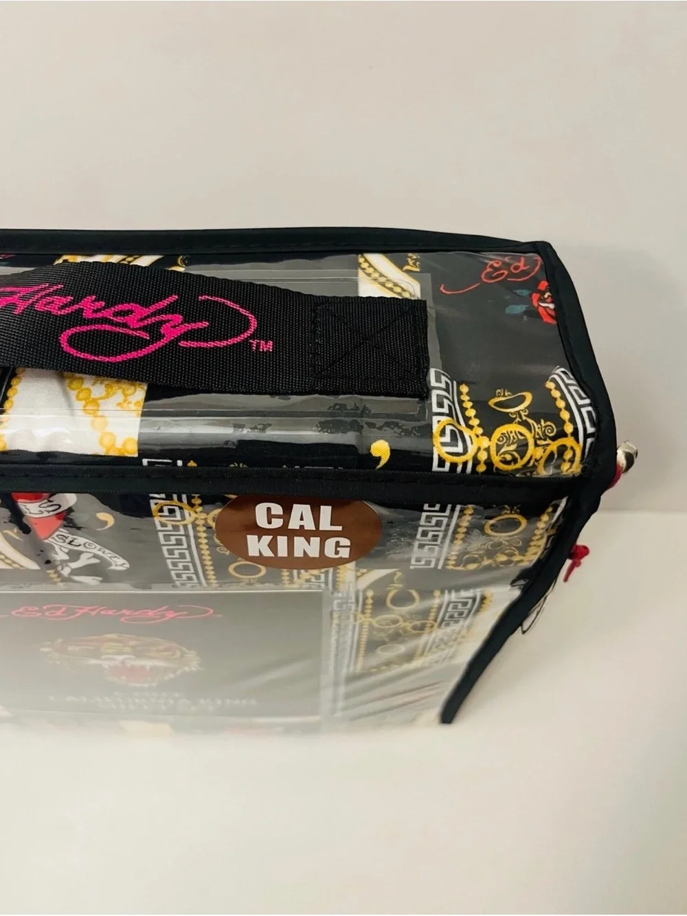 Ed Hardy 6 Piece California King Size Sheet Set Skulls Love Kills Slowly